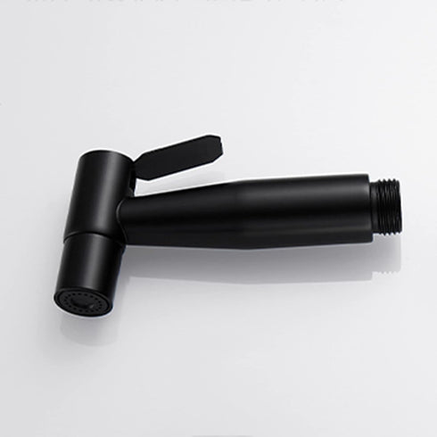 QFZFQOLSS Handheld Bidet Sprayer Black Cloth Diaper Sprayer for Toilet Bidet Sprayer Head Black Stainless Steel Sprayer