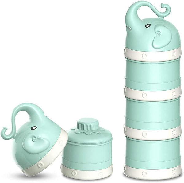 Baby Milk Powder Formula Dispenser,Large CapacityNon-Spill Twist-Lock Stackable Milk Powder Formula Container