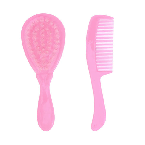 Healifty Baby Comb and Brush Set with Gentle Massage Comb for Infant