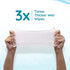 Mother Sparsh 99% 72 pcs/pack Pack 2 Pack) Pure Water (Unscented) baby wipes I Natural Plant made cloth - Super thick I