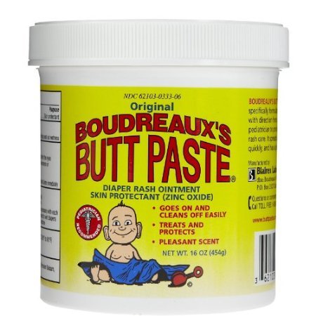 CuteMch Boudreaux Butt Paste Original Diaper Rash Ointment - 16 oz