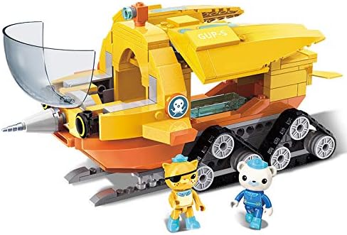 Building Block Octonauts Ocean Adventure GUP-S Polar Exploration Vehicle & Barnacles - 275pcs Set for Age 6+
