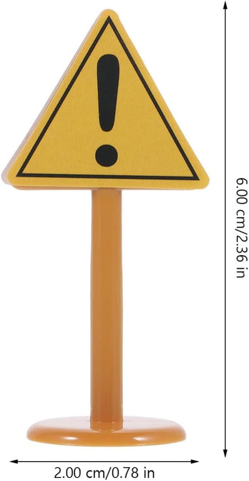 Playset: 30pcs 3+ iplusmile Kids Traffic Signs Street Traffic Cone Barricade Signs Crosswalk Signal Educational Mini