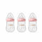 Oberni Glass Baby Bottles,Anti Colic Breastfeeding Bottle with Natural Response Nipple Size
