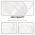 EXCEART 5Pcs Newborn Disposable Milk Bottles, Clear Scale Milk Powder Bottles for Babies (White)