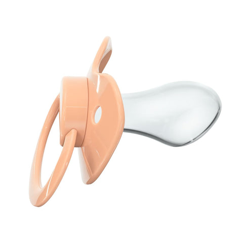 Rearz 10 Pacifier Addict - Fixx - JUMBO Functional Adult XXL Silicone Pacifier - Size (Blush Pink)