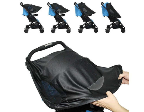 Baby Stroller Sun Shade for Sun Protection, Canopy Cover Awning for Strollers, Car Seats, Prams