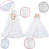 11.5 inch E-TING White Gorgeous Long Wedding Dress Princess Gown Clothes with Veil for DollsDoll Not Included