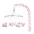 The Peanutshell Crib Mobile for Girls - Soft Pink Musical Baby Crib