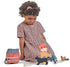 Set Set Tender Leaf Toys - Stacking Farmyard for Kids - Animal for Encouraging Logical Thinking, Inspire Imaginative