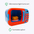Playset 11 Set 3+ Boley Blue Microwave - Pc Light & Sound Pretend Play Kitchen Toys with Play Food for Kids Ages