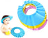 Lcarege 3PCS Baby Bath Soft Cap Adjustable Soft Bath Cap Shampoo Protection Products for Baby Kids Child Shower