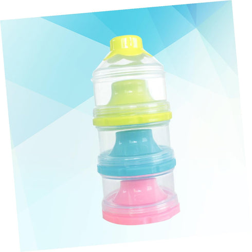 Beaupretty Portable Formula Dispenser High Capacity Stackable Milk Powder Container for Travel and Feeding Food Grade