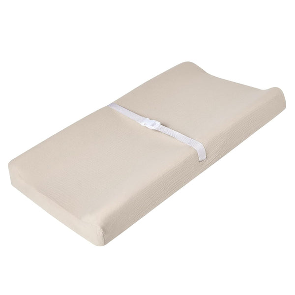 Muslin Changing Pad Cover for Baby Boys and Girls, Ultra Soft Breathable Fitted Changing Pad Sheets