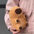 Capybara Stuffed Animal - Cute Plush Toy Birthday Gift for Kids (9 Inch, Dark-brown)