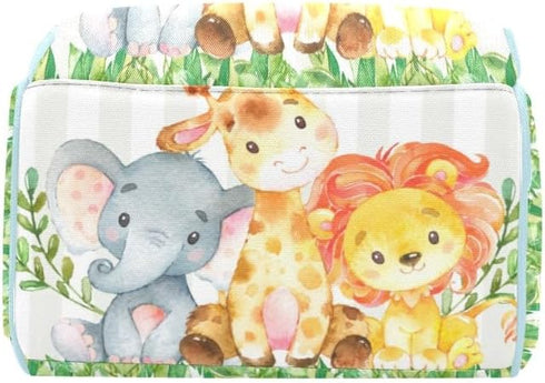 Yeshop Backpack Daypack Personalized Diaper Elephant Lion Giraffe Multi Function Diaper Bag Travel Nursing Nappy Bag