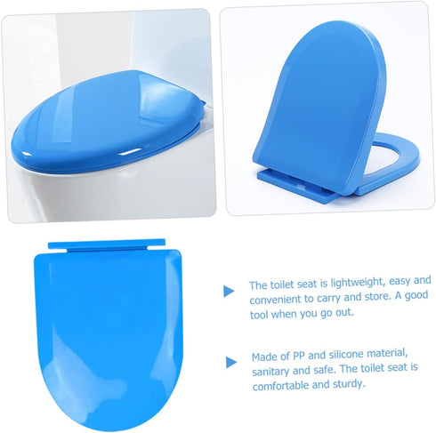 Portable Toilet Training Seat for Boy Girl Non-skid Boy Girl Toilet Seat Cover Lightweight Ergonomic Design Safe
