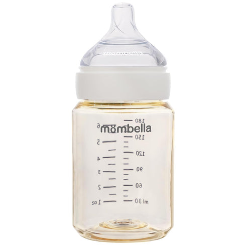 Mombella PPSU Baby Bottles 6oz, Anti Colic Baby Bottle with Slow Soft