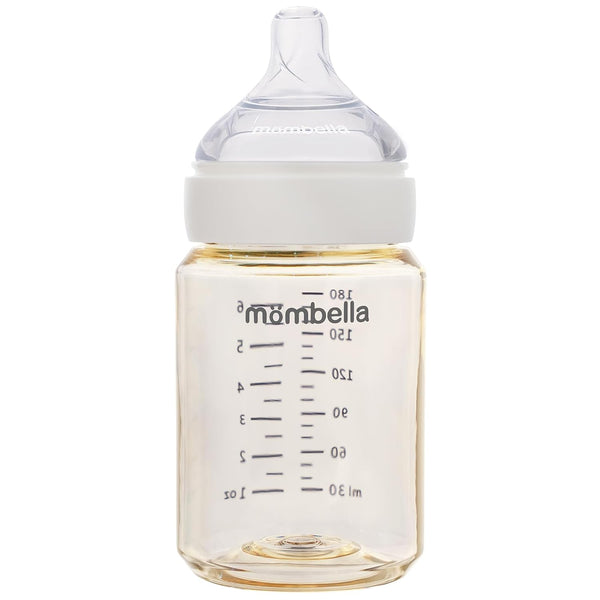 Mombella PPSU Baby Bottles 6oz, Anti Colic Baby Bottle with Slow Soft