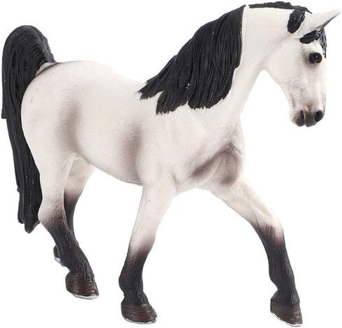 White Horse Model, Simulation Horse Figurines, Miniature Animal Statue for Play