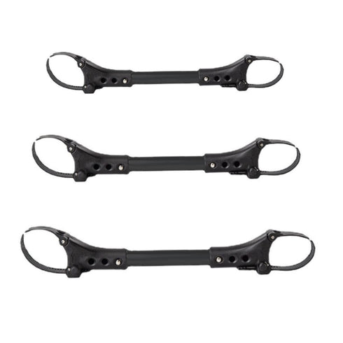 Adjustable Dual Connector for Baby Stroller, 3pcs Universal Aluminum Tube Car Accessories for Twins Stroller