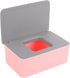 ibasenice Portable Wipes Dispenser Box with Lid, Refillable Wet Tissue Holder for