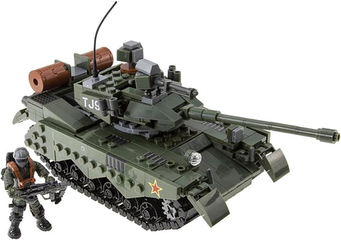 Armored Vehicle Building Block Battle Tank Toys for Age 8-12+, Army Tank Military Vehicle Brick Gifts for Boys