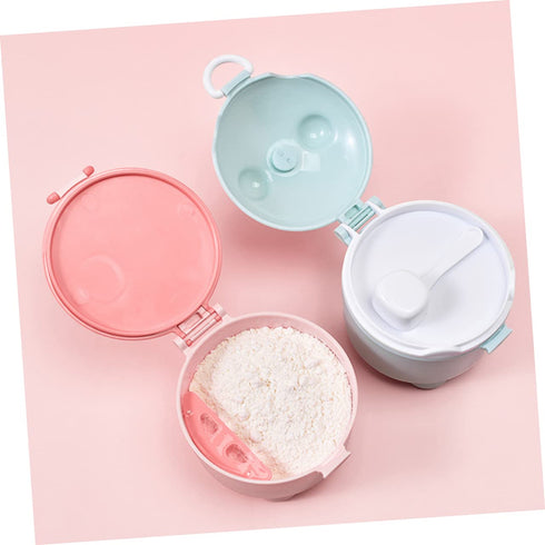 Portable Milk Powder Container - Travel-Friendly Formula Box for Parents