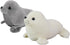 2PCS Cute Seal Plush Stuffed Animal Toy Pillow - Kawaii Doll Gifts for Kids