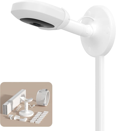 tihii Wall Mount for Nanit Secure Wall Holder for Nanit Pro/Plus/Original Cameras, Nursery