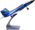 Pull Back Stealth Bombers & Fighter Planes Toy - Alloy Aircraft (Black & Blue)