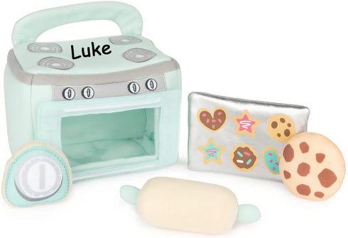 Playset Playset Set 8 Inch GUND Baby Kitchen Baking Plush Soft Crinkle Rattle Toys Baby Play with Custom Name