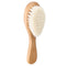 Brush, Baby Hair Brush Head Massage Grooming Comb with Wooden Handle Soft