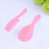 Set 4.72X1.77X0.98 Inches Healifty Baby Comb and Brush with Gentle Massage Comb for Infant Scalp Care Soft and Safe