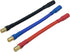 Nuofany 3pcs/Set 6.5MM 10AWG 10CM (6.5mm 6.5mm Bullet Male to Female ESC Extension Cable for RC Car Boat Brushless
