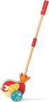 Hape Lilly Musical Push Along | Wooden Push Along Baby Walking Bird,