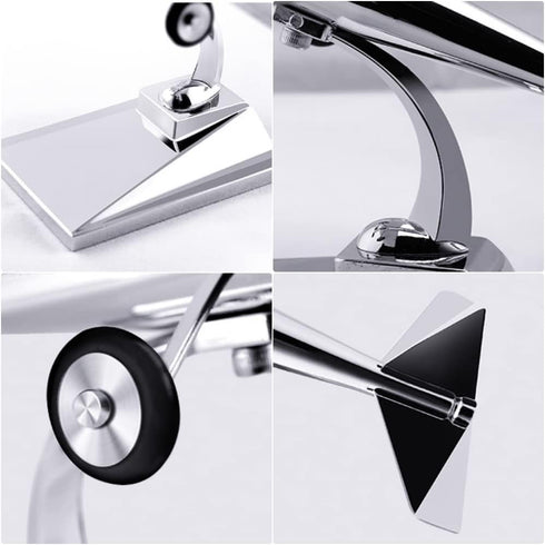 PH27 MagicTech Solar Panel Power Airplane Propeller Car Ornaments Kirksite Material Decoration Science Educational Toy