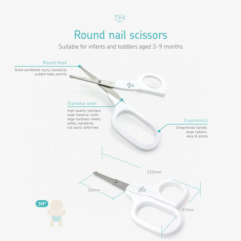 Little Martins Drawer (4 2x 1x Set Little Martins Baby Nail Care Kit pcs) - Nail Scissors and Nail Clipper