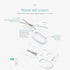 Little Martins Drawer (4 2x 1x Set Little Martins Baby Nail Care Kit pcs) - Nail Scissors and Nail Clipper