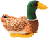 Realistic Mallard Duck Plush Stuffed Animal Toy Gift for Kids (Green)