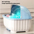 KALWEL Baby Bottle Storage,Baby Bottle Drying Rack,Baby Bottle Dryer,Baby Bottle Drying Rack with Cover,Lid, Drawer