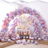 Tinabless Balloon Decorating Strip Kit for Garland, 32Ft Balloon Tape Strip, 1 Tying Tool, 100 Dot Glue & 15 Balloons