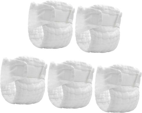 ORFOFE Newborn Diapers Reusable Washable Cloth Diapers for Babies Comfort Fit Night