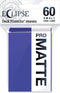 Ultra Pro - Eclipse Matte Small Sleeves 60 Pack - Royal Purple