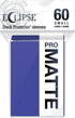 Ultra Pro - Eclipse Matte Small Sleeves 60 Pack - Royal Purple