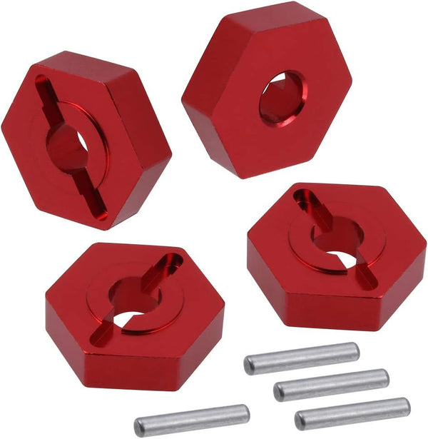RC Aluminum Wheel Hubs Hex Driver Adapter for 1/16 Slash E-Revo Summit Upgrade 7154