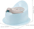 HOMSFOU Potty Training Toilet Seat for Toddlers Lightweight Portable Potty Chair for Travel and Daily Outings Easy