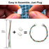 GH1.25 Connectors and Pre-Crimped Silicone Cables for JST GH 1.25mm, Compatible with Pixhawk 6C 6X