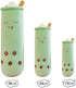 Cute Plushies Boba Plushie Long Pillow, Bubble Tea Stuffed Animal Gift for Kids and Adults (36 Inch)