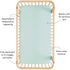 Ultra-Gentle Standard Fitted Crib Sheet - Bamboo Rayon Crib Sheet in Sage